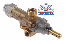 grifo de gas tipo 21S entrada gas M16x1,5 (tubo ø 10mm) PEL, EKU