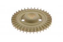 Rotor ø 60mm h 12mm con ranura soporte de eje ø 12mm an 60mm para lgb