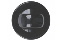 pomo sin símbolo ø 70mm eje ø 6x4,6mm parte plana arriba/abajo