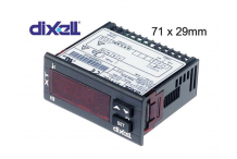 Controlador electrónico DIXELL tipo XT111C-0C0TU medida de montaje 71x29mm aliment. 12V