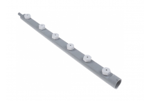Brazo de lavado L 570mm boquillas 6 montaje ø 32mm pos. de montaje arriba/abajo H 44mm An 37mm