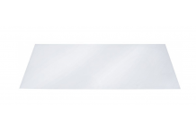 cubierta para iluminación L 590mm An 280mm H 1mm plexiglás blanco HORECA
