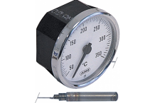 Termómetro montaje ø 52mm t máx 350°c +50 a +350°c sonda lainox