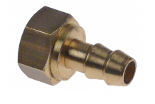 Racor 1/8 hembra para tubo Ø8mm (2 unidades) Brasilia