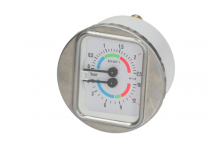 MANOMETRO 2.5/15Kg 1/8x1/8 Ø60mm PORTOFINO Brasilia