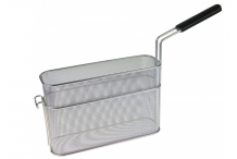 cesta para pasta L1 305mm B1 95mm H1 205mm medida GN 2/8 H3 320mm acero inoxidable
