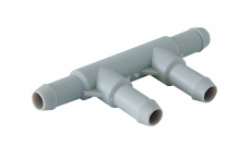 distribuidor 4 vías tubo ø 12-12-12-12mm plástico comenda
