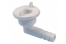 Pileta de desagüe tubo ø 10mm l 45mm an 28mm h 38mm plástico ue 1 pzs