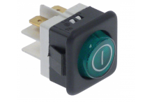 Piloto verde 25x25mm 230v  jemi