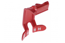 palanca para expendedora de bebidas para pistón L 42mm An 79mm H 109mm rojo Caddy, Ugolini