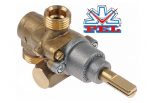 grifo de gas PEL tipo 20N entrada gas M16x1,5 (tubo ø 10mm) Electrolux Professional, Gico, Solymac, Zanussi Professional