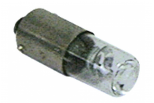 Lámpara neón blanco 380v 2w ba9s Ø10x28mm