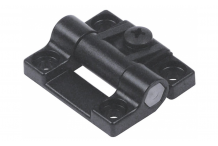 Bisagra regulable L 43mm An 37mm agujero ø 4mm para contenedor de hielo