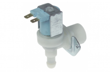 Válvula magnética simple acodado 230VAC entrada 3/4" salida 11,5mm