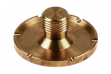 Distribuidor de agua ø 30mm agujero ø 2mm H 14mm M M10x1 muescas 2mm latón 2 orificios