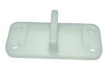 Soporte base guia puerta ac-202 comenda