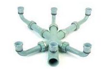 Soporte distribuidor brazos lavado jemi