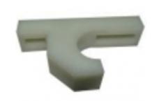 Soporte muelle capota interior linea blanca