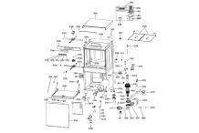 Tapa frontal inferior sl-800/sl-800b sammic