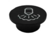 Tapa mando vapor negro iberital