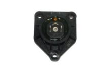 Tapa volutron 3 conexiones negro plastico