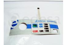 Teclado lexan envasadora vac dt edenox
