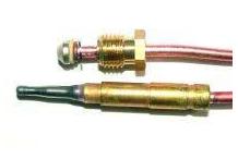 Termopar cabeza lisa m8x1 l 600mm