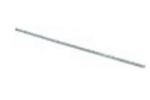 Tope de puerta h 7mm an 9mm l 355mm