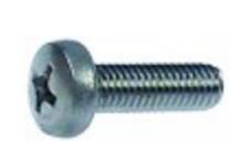 Tornillo de cabeza plana rosca m5 rosca l 16mm inox