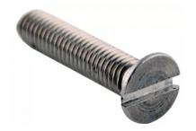 Tornillo corto contraplaca acero inox/acero (DIN 965 M6X20)  Josper