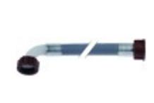 Tubo flexible de entrada pvc l 1500mm horeca select