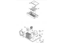 Turbina motor imf80 fabricador hielo