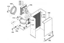 Turbina motor vm350 fabricador hielo