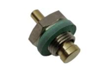 Válvula vacío 1/4" macho acero inoxidable
