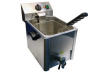 Freidora eléctrica 8l 3250w 230v c/grifo eco lucca