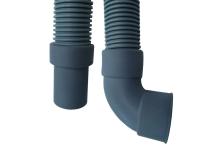Manguera Desagüe Ø38 1.5m Codo Øint 41/31mm SILANOS