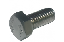 Tornillo M5x10 DIN-933 Inox