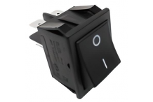 Interruptor negro 230v bipolar 30x22mm Expobar