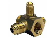 Racor 1/4"x1/4"x1/8"M In 1/4"H Out 3/8"M
